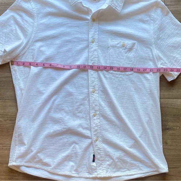 Faherty White Cotton Button Up - Picture 4 of 7